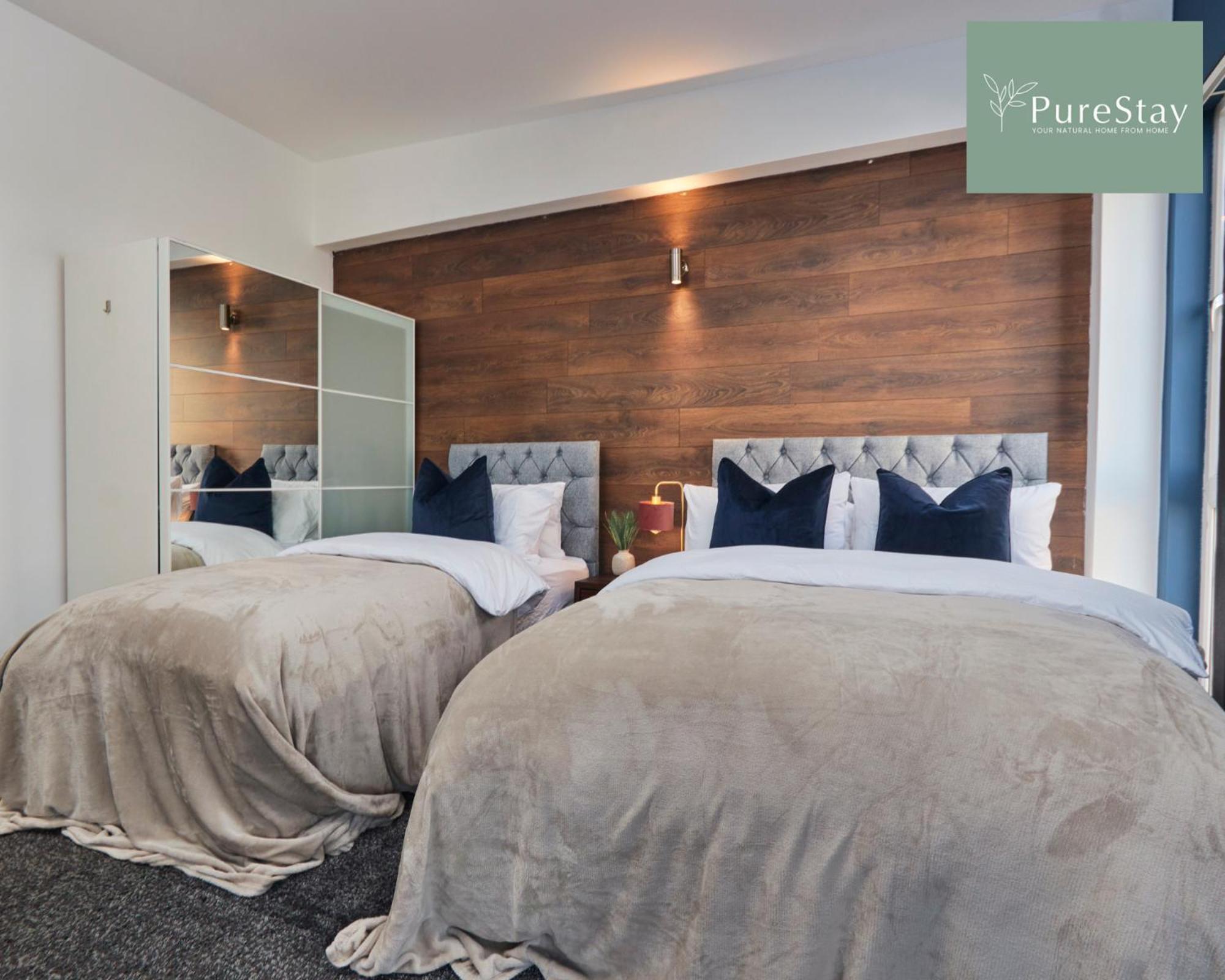 Superb House Manchester Near Etihad With Free Parking Sleeps 8 外观 照片