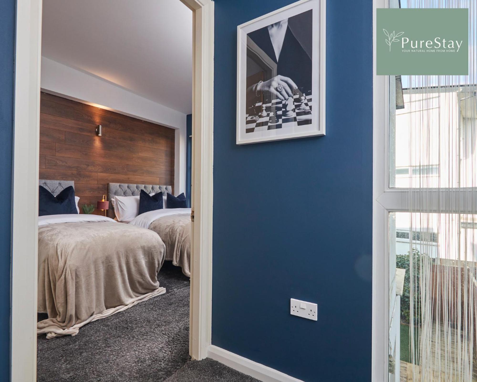 Superb House Manchester Near Etihad With Free Parking Sleeps 8 外观 照片
