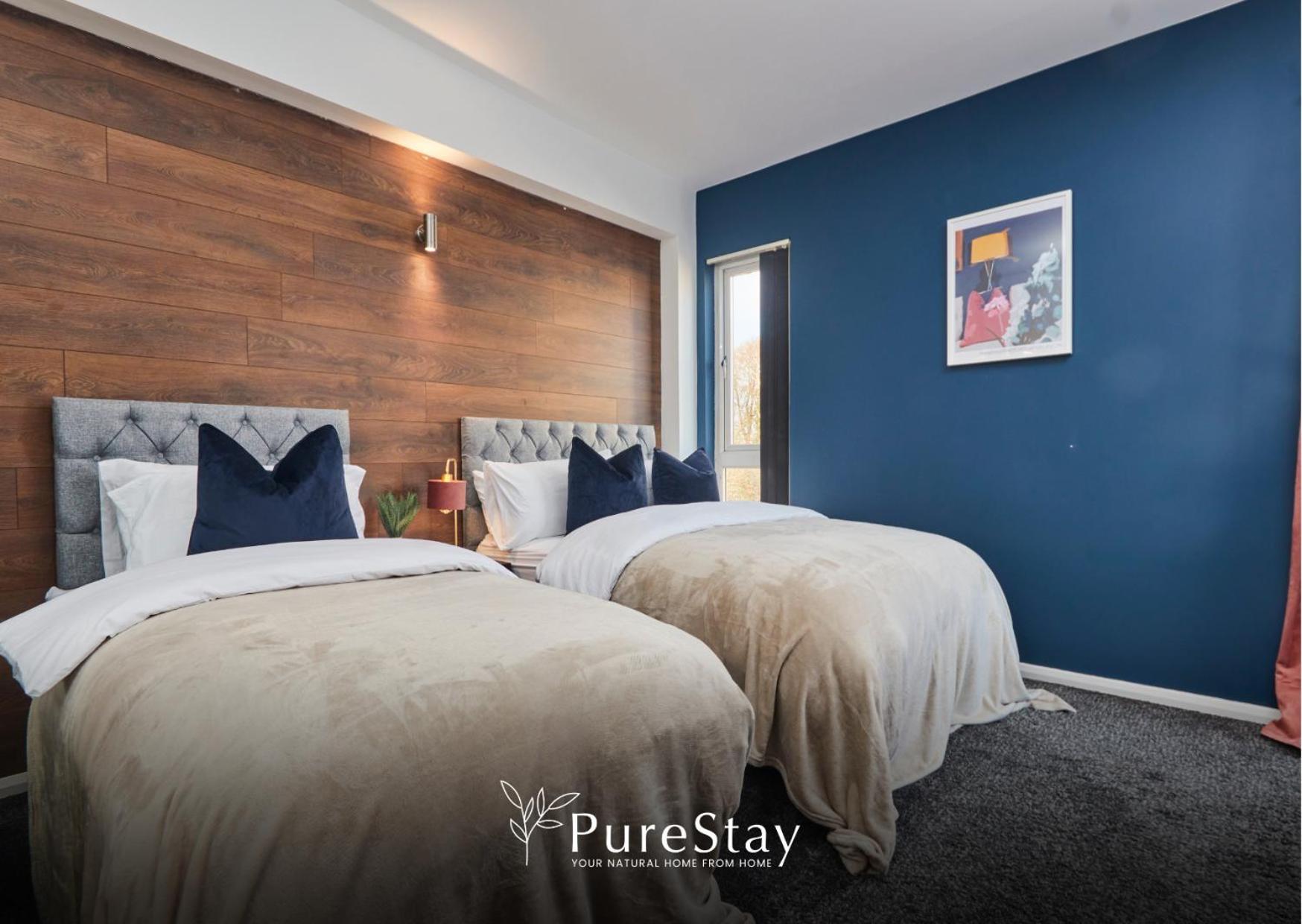 Superb House Manchester Near Etihad With Free Parking Sleeps 8 外观 照片