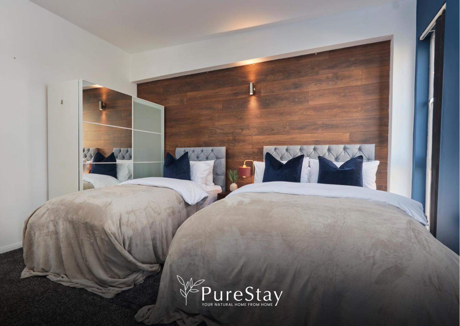 Superb House Manchester Near Etihad With Free Parking Sleeps 8 外观 照片